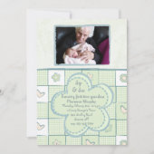 一口を点検し、写真の招待状を見て下さい 招待状 (正面)