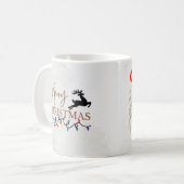 一口コーヒーに最適な美しいグラス コーヒーマグカップ (正面左)