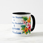 一口一口の楽しいマグカップ マグカップ (正面右)