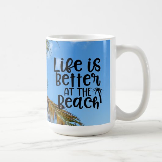 一口一口の静穏 コーヒーマグカップ (右)