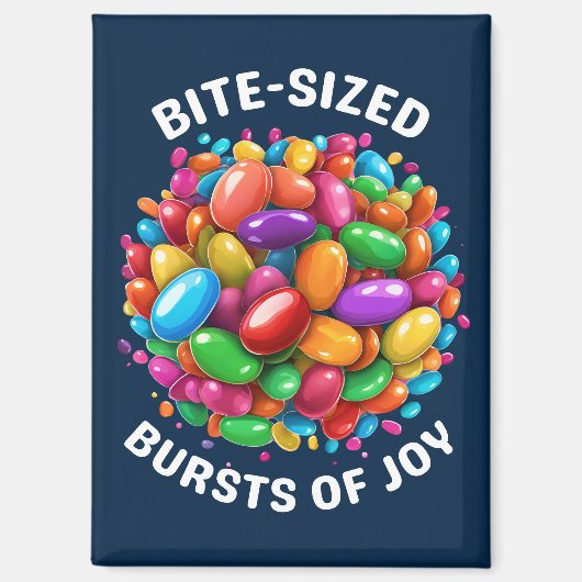 一口大の喜び マグネット (正面)