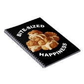 一口大ハピネス螺旋状写真ノート ノートブック (右側)