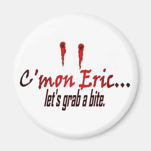 一口食べよう マグネット (正面)