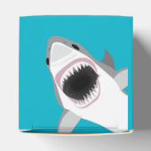 一口食べ素晴らしる白いおもしろいサメ フェイバーボックス (上部)