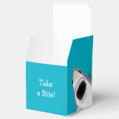 一口食べ素晴らしる白いおもしろいサメ フェイバーボックス (オープン)