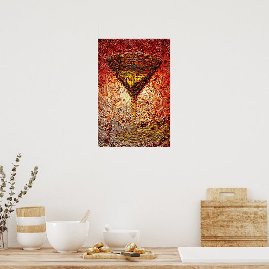 一口飲む ポスター (キッチン)