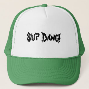 一口Dawg! 野球帽