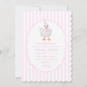 一名門私立校風のつ間抜けのガチョウ 招待状 (正面)