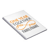 一周年記念ギフト ノートブック (右側)