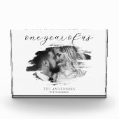 一周年記念結婚の一年 フォトブロック (正面)