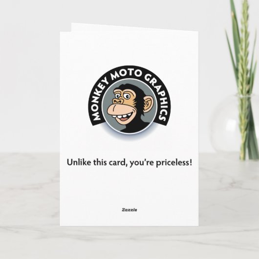 一周年記念 カード (裏面)