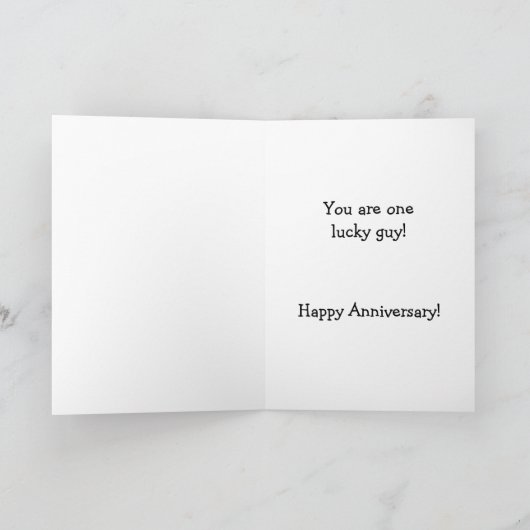 一周年記念 カード (内部)
