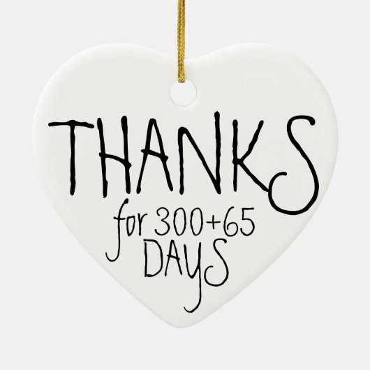 一周忌結婚の妻結婚した夫 セラミックオーナメント (裏面)