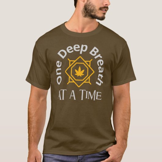 一呼吸するごとに Tシャツ (正面)