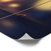 一回循環パイナップル ポスター (角)