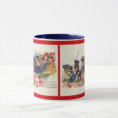 一国ヴィンテージ愛国的コーヒーマグ マグカップ (中央)