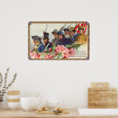 一国ヴィンテージ愛国的ポスター ポスター (キッチン)