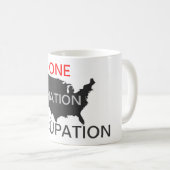 一国占領 コーヒーマグカップ (正面右)