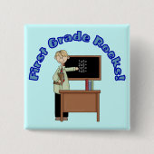 一学年はボタンを揺すります 缶バッジ (正面)