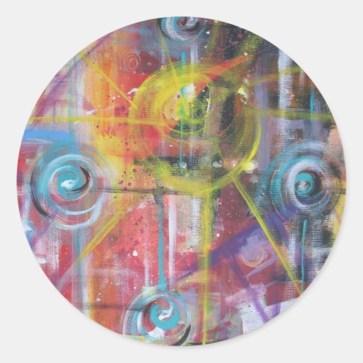 一定速度4 ラウンドシール (正面)