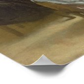 一家はのまわりに囲炉裏に坐った ポスター (角)