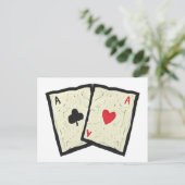 一対のエース ポストカード (スタンド正面)