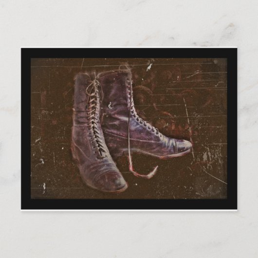 一対のナースブーツWWI ポストカード (正面)