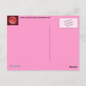 一対のハート ポストカード (裏面)