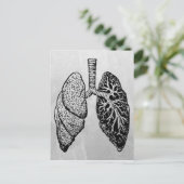 一対の肺 ポストカード (スタンド正面)