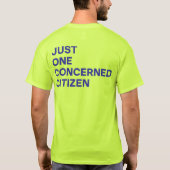 一市民 Tシャツ (裏面)