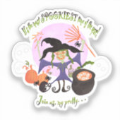 「一年で一番楽しい時間だ！」 シール (正面)