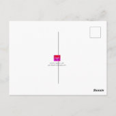 「一年で一番楽しい時間だ！」 ポストカード (裏面)