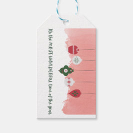 一年で一番素晴らしい時期だ ギフトタグ