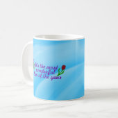 一年で一番素晴らしい時期だ コーヒーマグカップ (正面左)