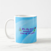 一年で一番素晴らしい時期だ コーヒーマグカップ (左)