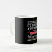 一年で一番素晴らしい時期だ コーヒーマグカップ (正面左)