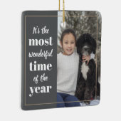 一年で一番素晴らしい時期だ セラミックオーナメント (右)