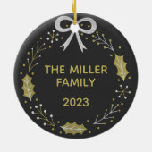 一年で一番素晴らしい時期だ セラミックオーナメント (裏面)