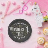 一年で一番素晴らしい時期だ ペーパープレート (パーティー)