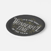 一年で一番素晴らしい時期だ ペーパープレート (アングル)