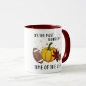 一年で一番素晴らしい時期だ マグカップ (正面右)