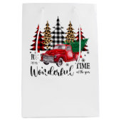 一年で一番素晴らしい時期だ ミディアムペーパーバッグ (正面)