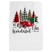 一年で一番素晴らしい時期だ ミディアムペーパーバッグ (裏面)