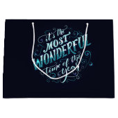 一年で一番素晴らしい時期だ ラージペーパーバッグ (正面)