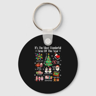一年で最も素晴らしいクリスマスの時期 キーホルダー