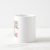 一年で最も素晴らしいクリスマスの時期 コーヒーマグカップ (中央)