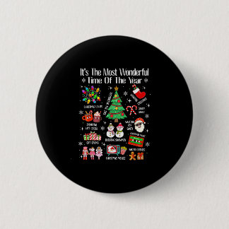 一年で最も素晴らしいクリスマスの時期 缶バッジ
