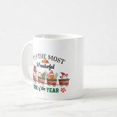 一年で最も素晴らしい時期だ コーヒーマグカップ (正面左)