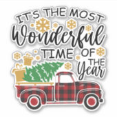 一年で最も素晴らしい時期だ シール (正面)