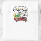 一年で最も素晴らしい時期だ スクエアシール (バッグ)